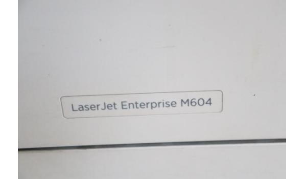 Printer HP, type LaserJet Enterprise M604, werking niet gekend